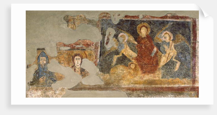 Remains of a fresco, Santa Maria Antiqua, Rome by School Italian