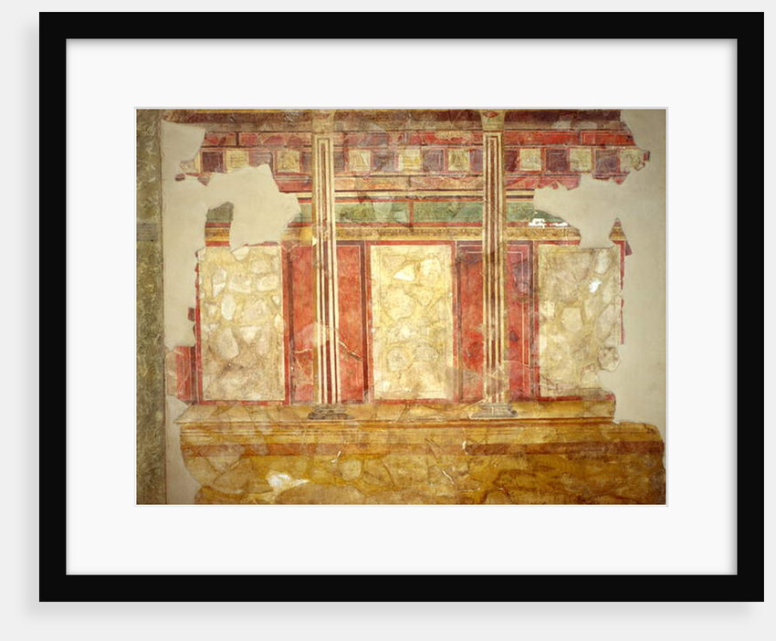 Decoration from the House of the Scalae Caci, Palatine Hill, Rome by Roman Roman