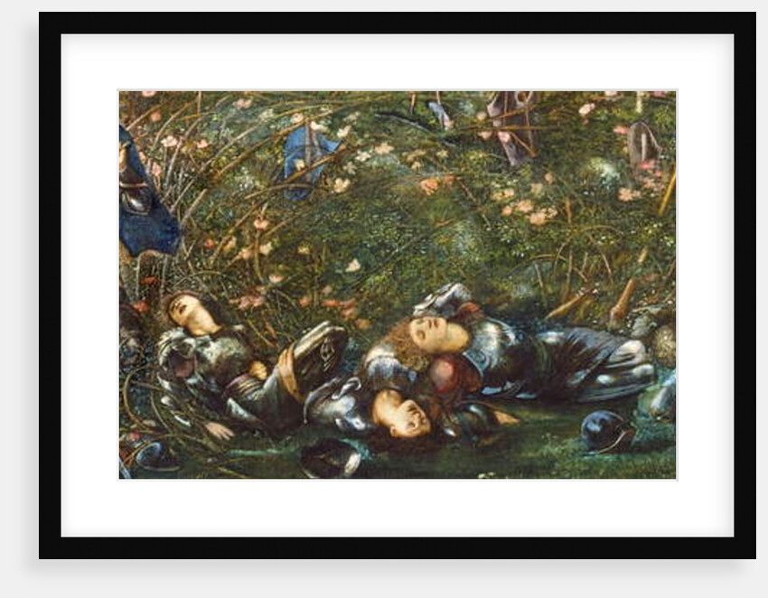 The Prince enters the Briar Wood by Edward Coley Burne-Jones