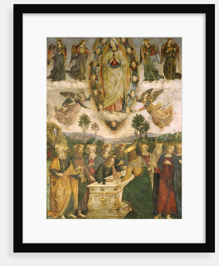 The Assumption of the Virgin by Bernardino di Betto Pinturicchio