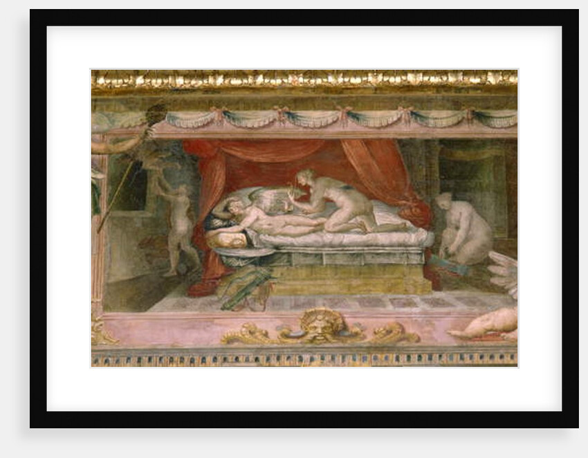 Frieze on the ceiling of the room of Cupid and Psyche, c.1530 by Perino del Vaga