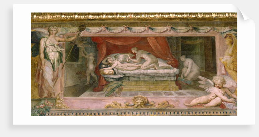 Frieze on the ceiling of the room of Cupid and Psyche, c.1530 by Perino del Vaga