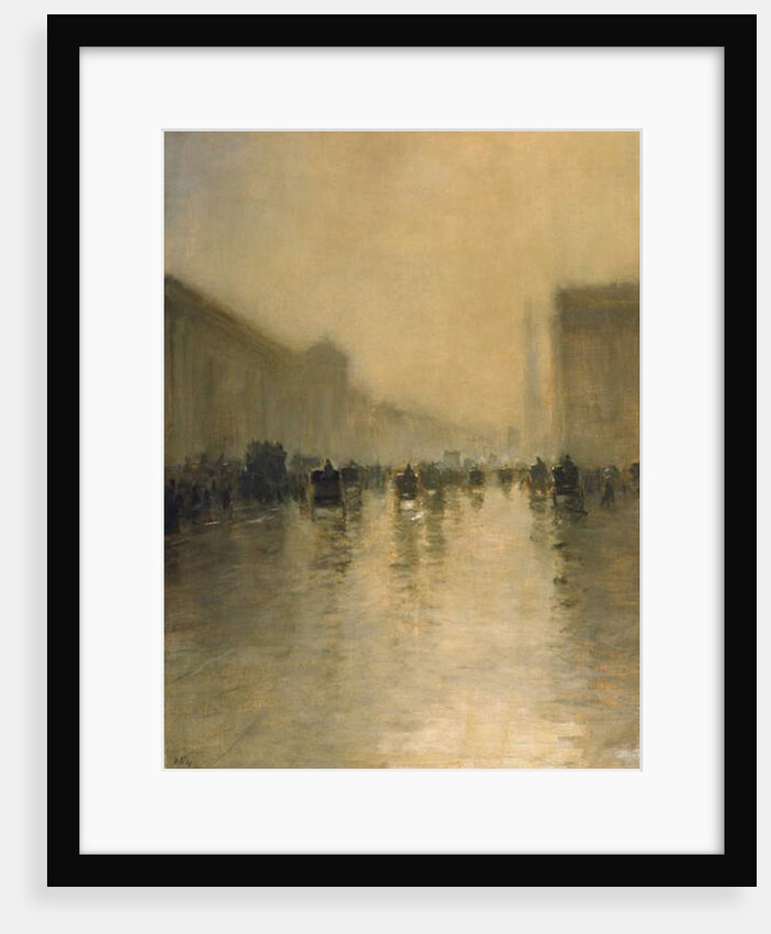Foggy Day in London by Giuseppe or Joseph de Nittis