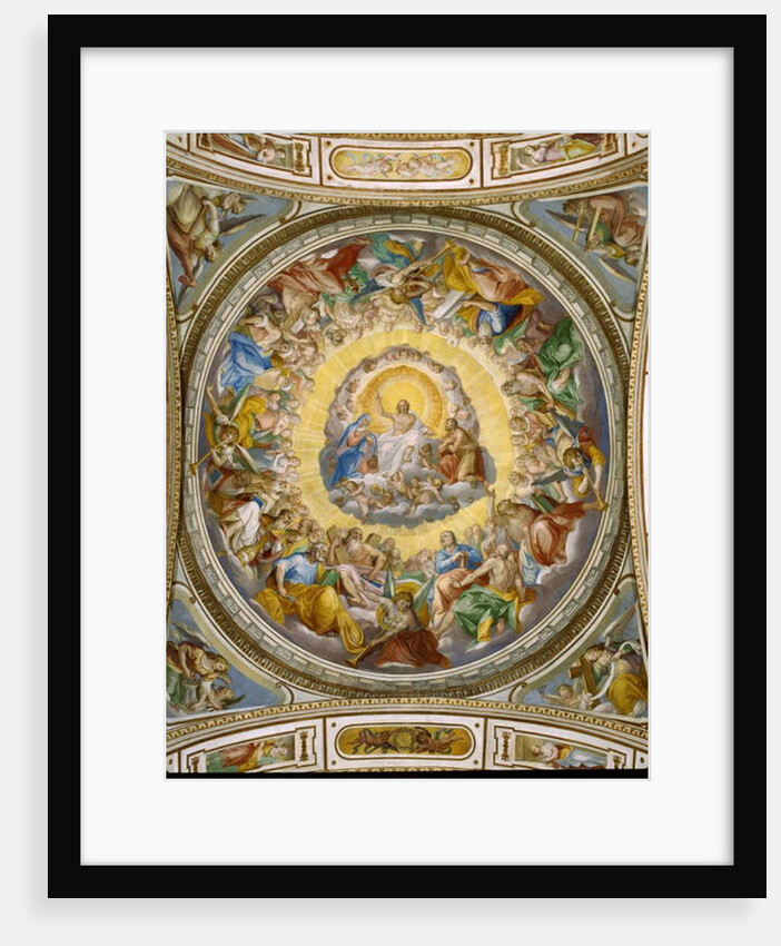 Interior of the dome of the Salviati Chapel, San Gregorio Magno al Celio, c.1600-03 by Giovanni Battista Ricci