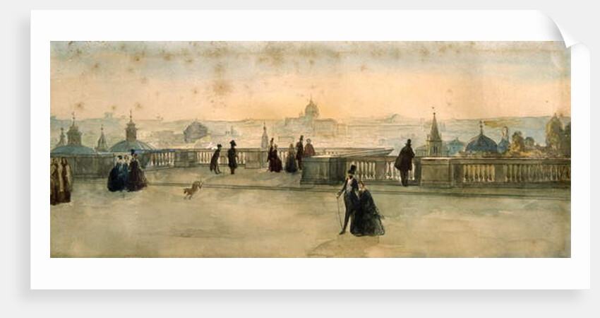 The Pincian Hill by Italian School