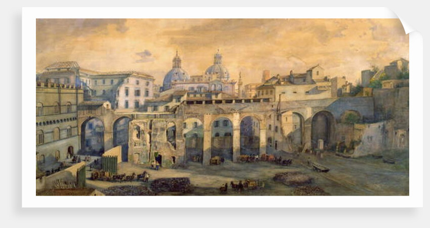 Aqueduct of the Palazzo Venezia, Rome by Vittorio Marchi