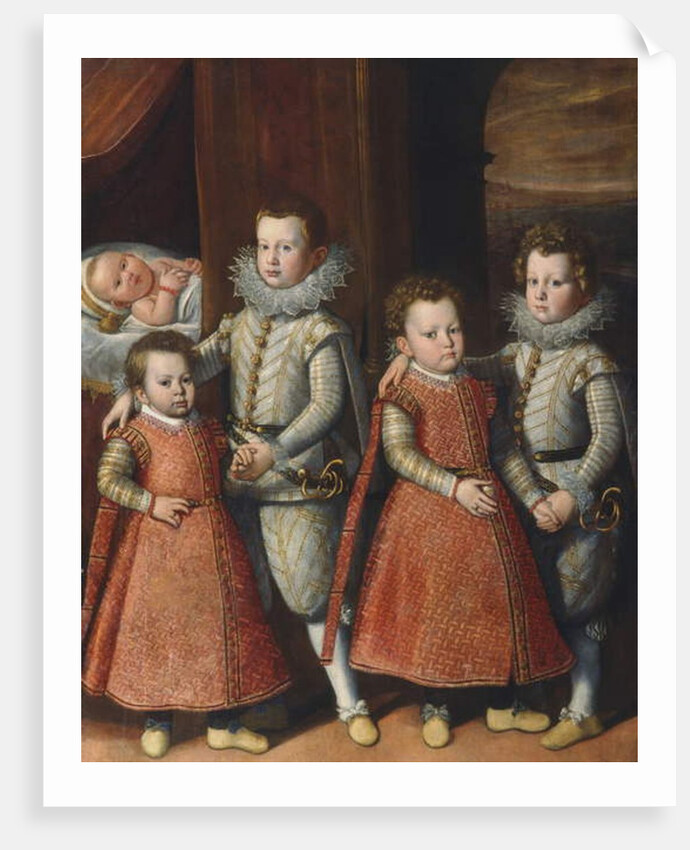 The Children of Giordano Orsini by Scipione Pulzone