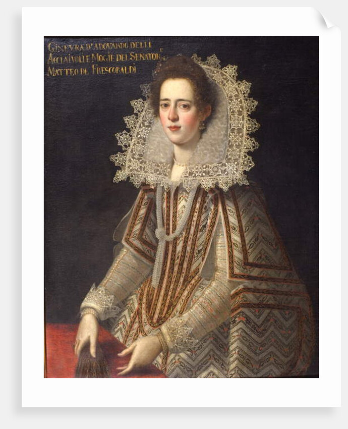Portrait of Ginevra Frescobaldi by Florentine School