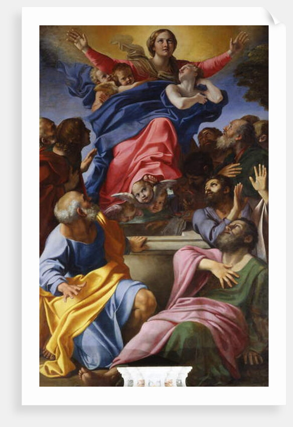 Assumption of the Virgin, 1600-01 by Annibale Carracci