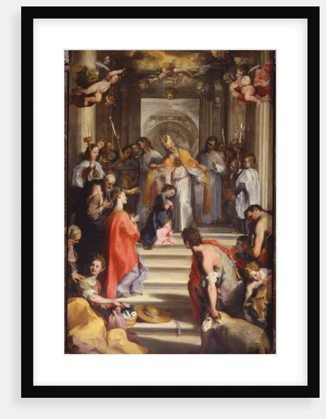 Presentation in the Temple, 1593-94 by Federico Fiori Barocci or Baroccio