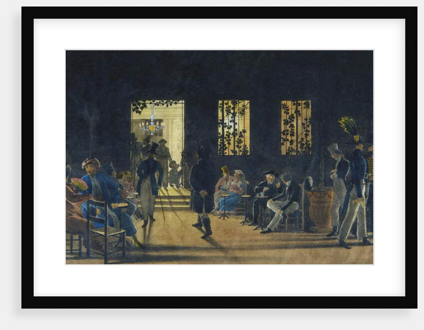 Boscareccia Room of the Café Nuovo, Palazzo Ruspoli, Rome, 1827 by Karl Johan Lindstrom