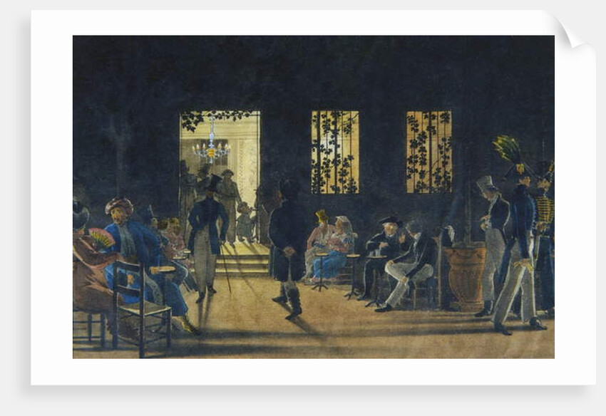 Boscareccia Room of the Café Nuovo, Palazzo Ruspoli, Rome, 1827 by Karl Johan Lindstrom