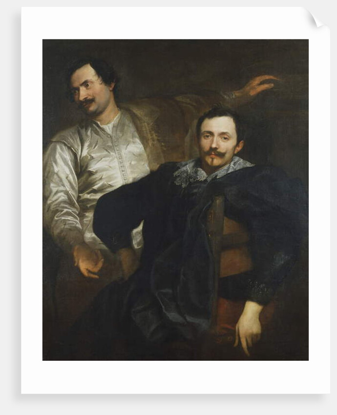 Cornelius and Lucas De Wael by Anthony van Dyck