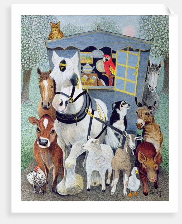 Uncle Tom Cobbley and all by Pat Scott