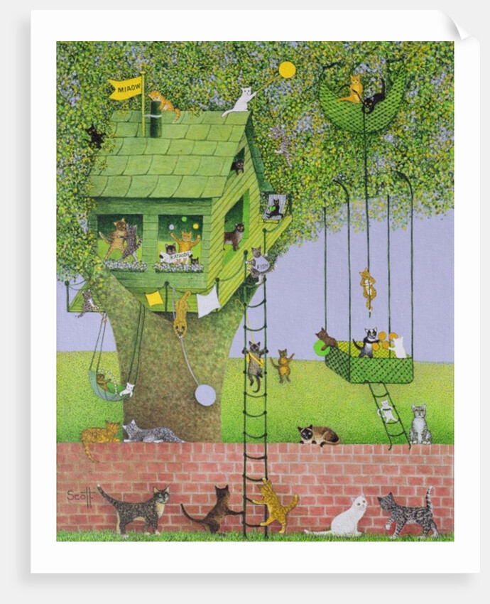 Cat Tree House by Pat Scott