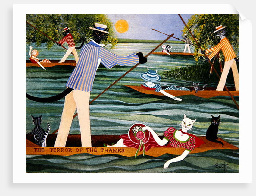 Those Summer Punts by Pat Scott
