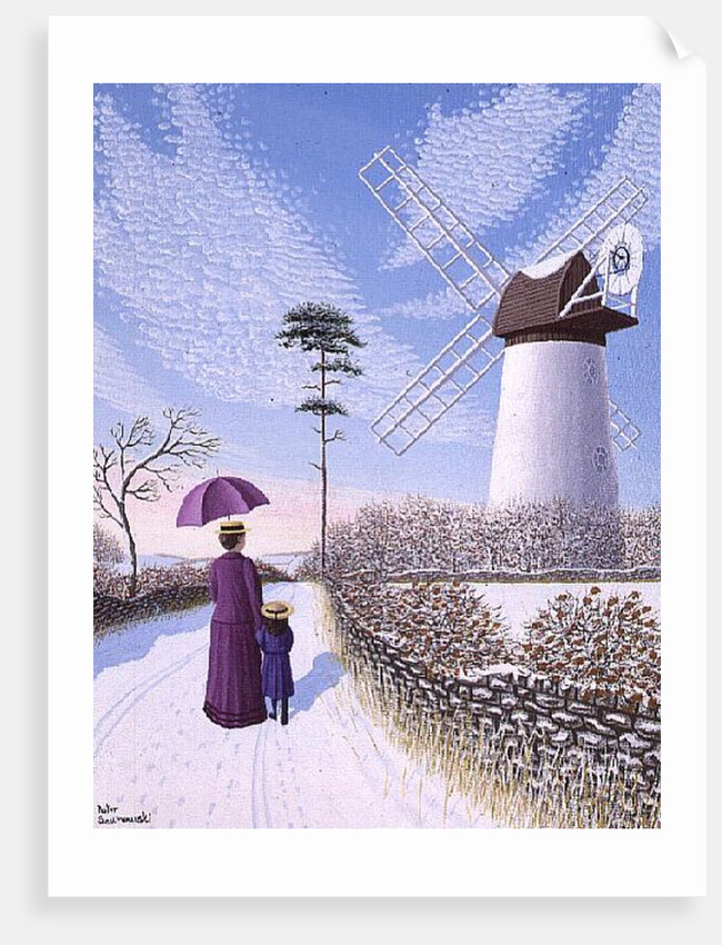 A Walk by the Mill by Peter Szumowski