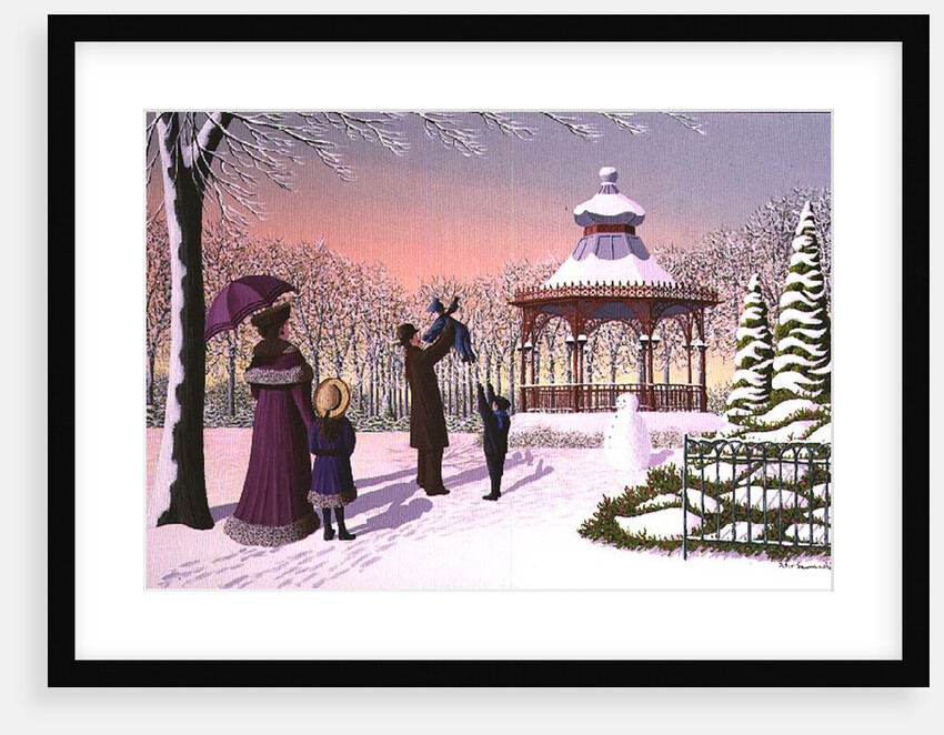 Playing in the Snow by Peter Szumowski