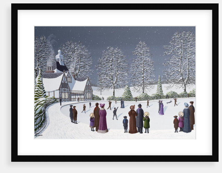 Moonlight Skating by Peter Szumowski