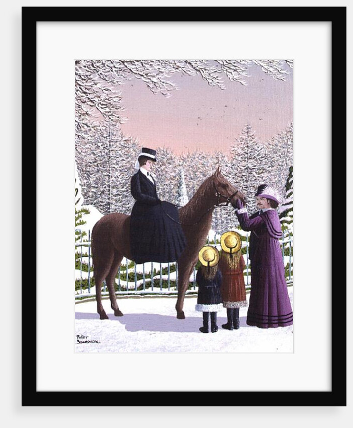 Lady on Horseback by Peter Szumowski