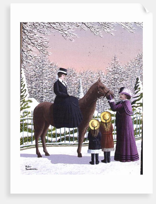 Lady on Horseback by Peter Szumowski