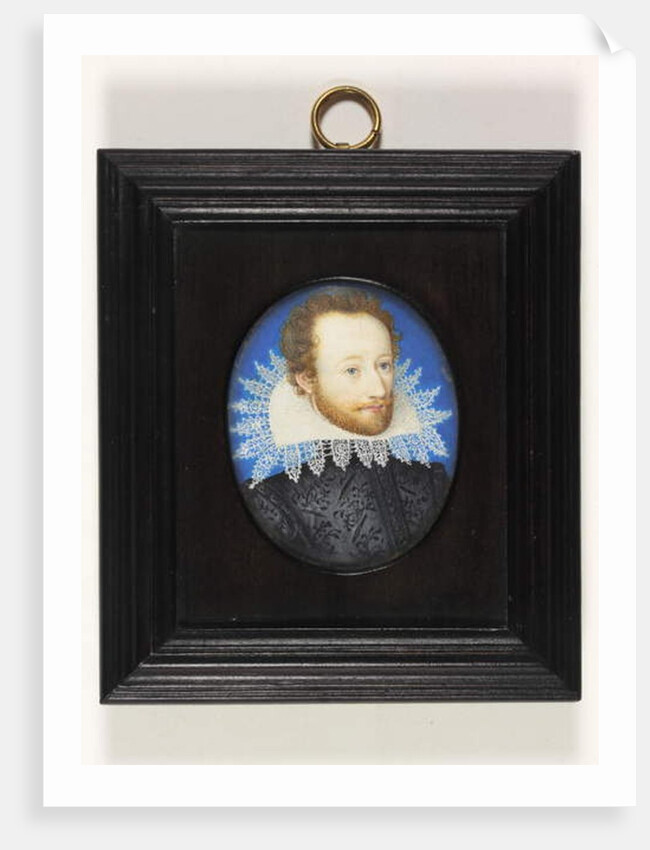 A gentleman called the Earl of Essex by Nicholas (school of) Hilliard