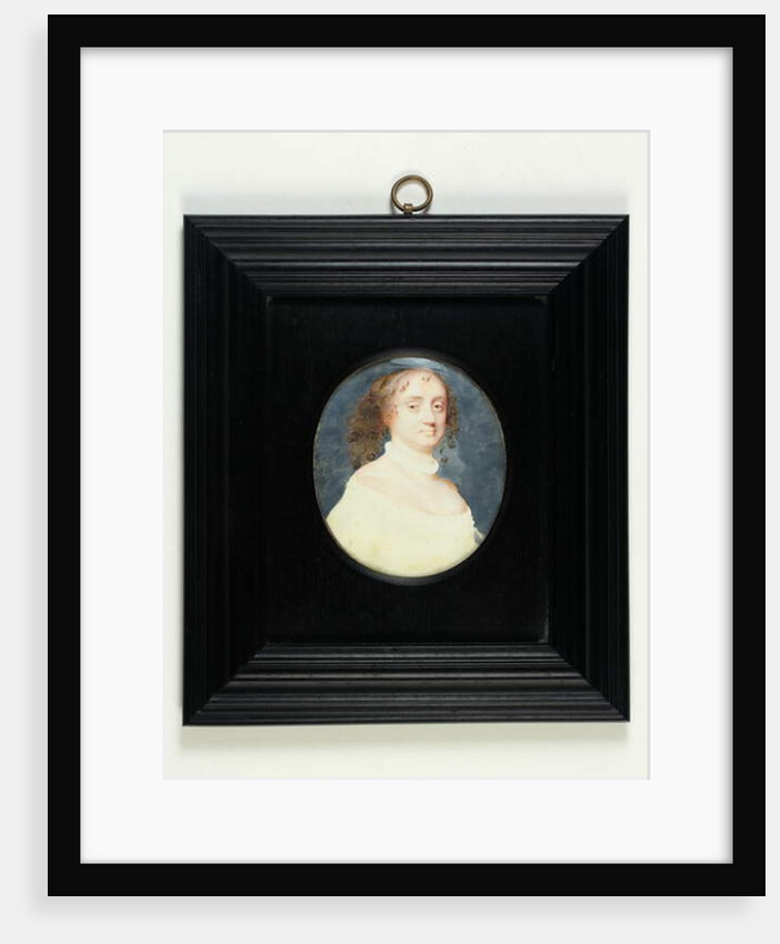 Portrait of a Lady Called Barbara Villiers, Countess Of Suffolk by Samuel Cooper