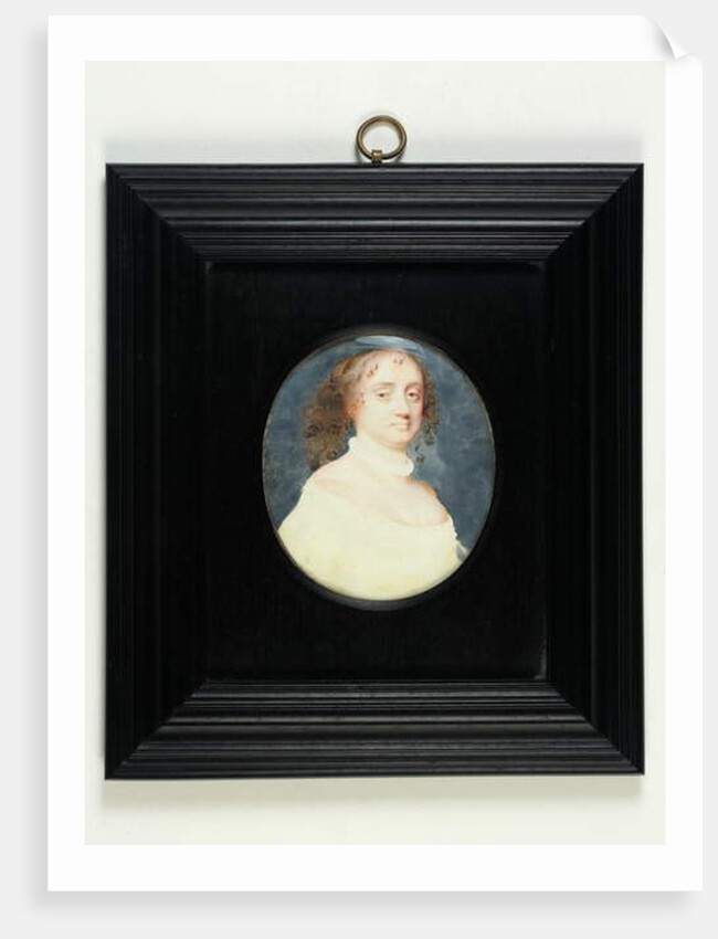 Portrait of a Lady Called Barbara Villiers, Countess Of Suffolk by Samuel Cooper