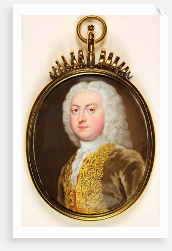 A Gentleman called Prince George Of Denmark by Christian Friedrich Zincke