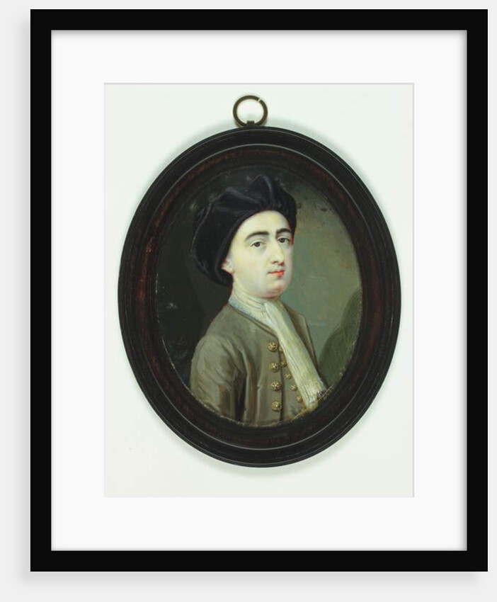 Self portrait, 1718 by Bernard III Lens