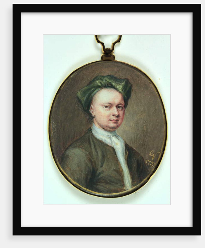 Self portrait, 1729 by George Vertue