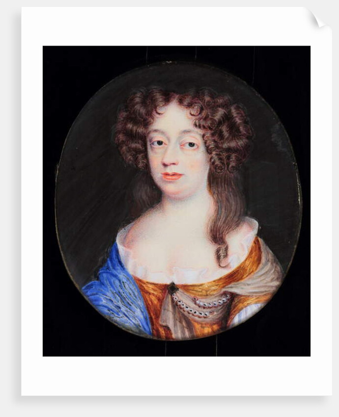 Frances Pierrepont, Duchess of Newcastle by H. Byrne