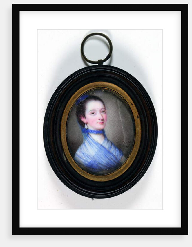 Lady Henrietta Cavendish Bentinck, Later Countess of Stamford, 1758 by Nathaniel Hone