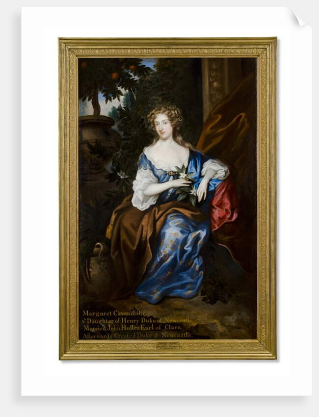 Portrait of Margaret Holles, Duchess of Newcastle, 1685 by Alexander Comer