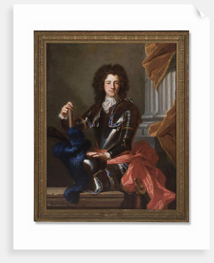Portrait of Henry Bentinck, later 1st Duke of Portland, 1699 by Hyacinthe Francois Rigaud