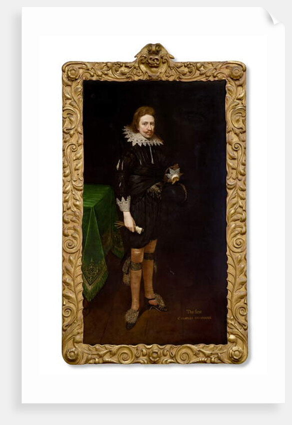 Portrait of William Cavendish, 1624 by Daniel Mytens