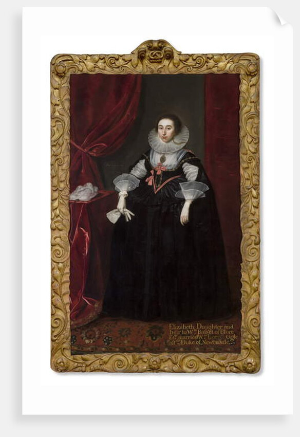 Portrait of Elizabeth Cavendish, 1624 by Daniel Mytens