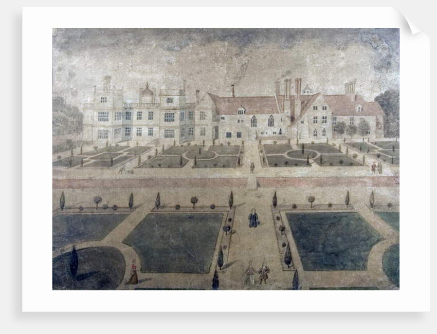 Welbeck Abbey by Samuel Hieronymous Grimm