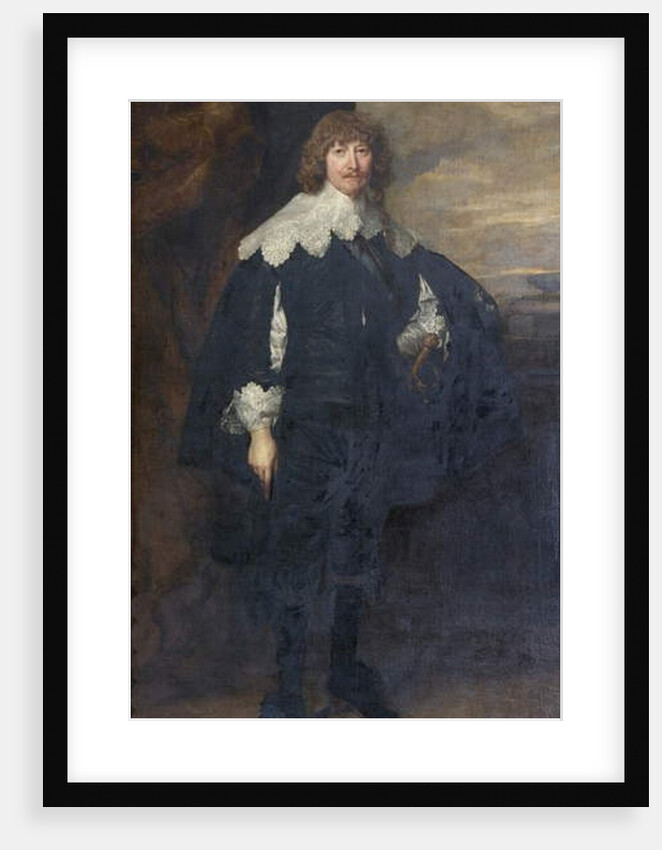 Portrait of William Cavendish, altered with blue sash, 1636 by Anthony van Dyck