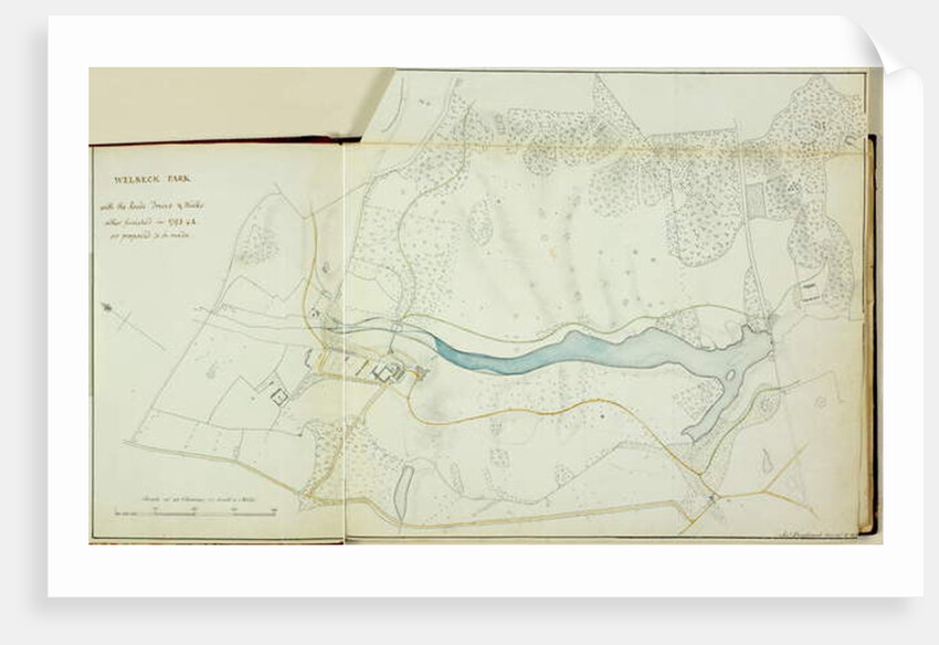 Red Book: Welbeck, 1793 by Humphry Repton