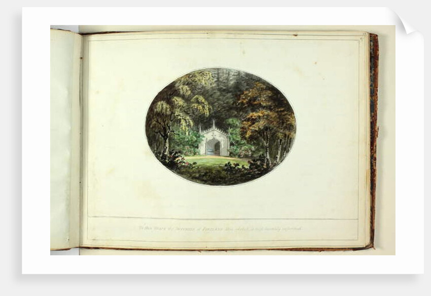 Red Book: Welbeck, 1790 by Humphry Repton