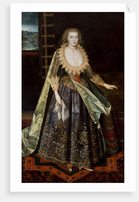 Lady called Margaret Stuart, Countess of Nottingham, c.1620 by Paul van Somer