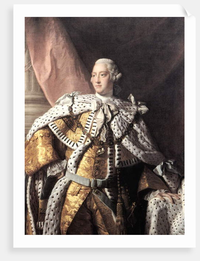 King George III, c.1767 by Allan Ramsay