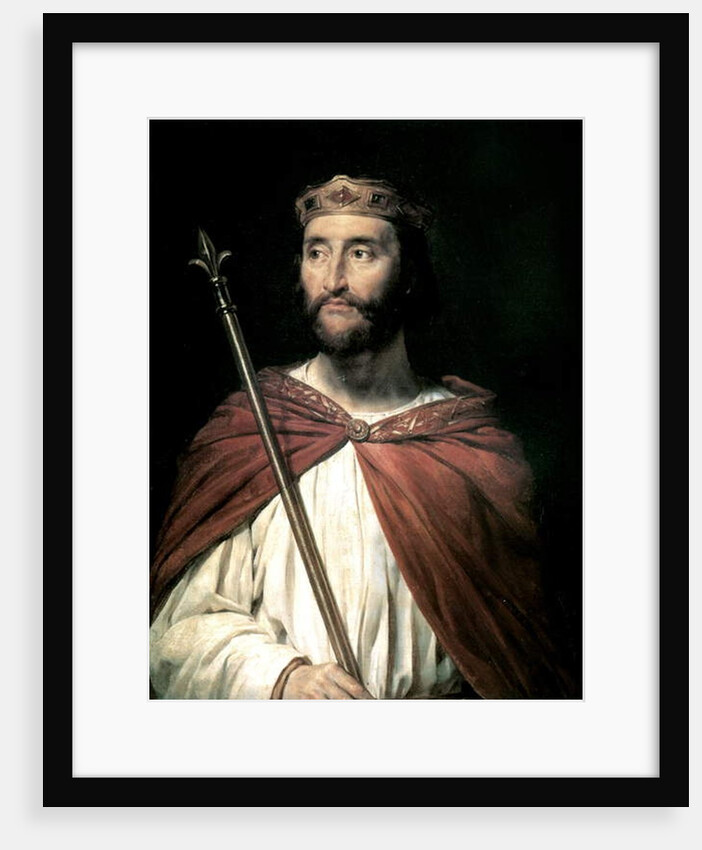 Charles III the Simple, 1838 by Georges Rouget