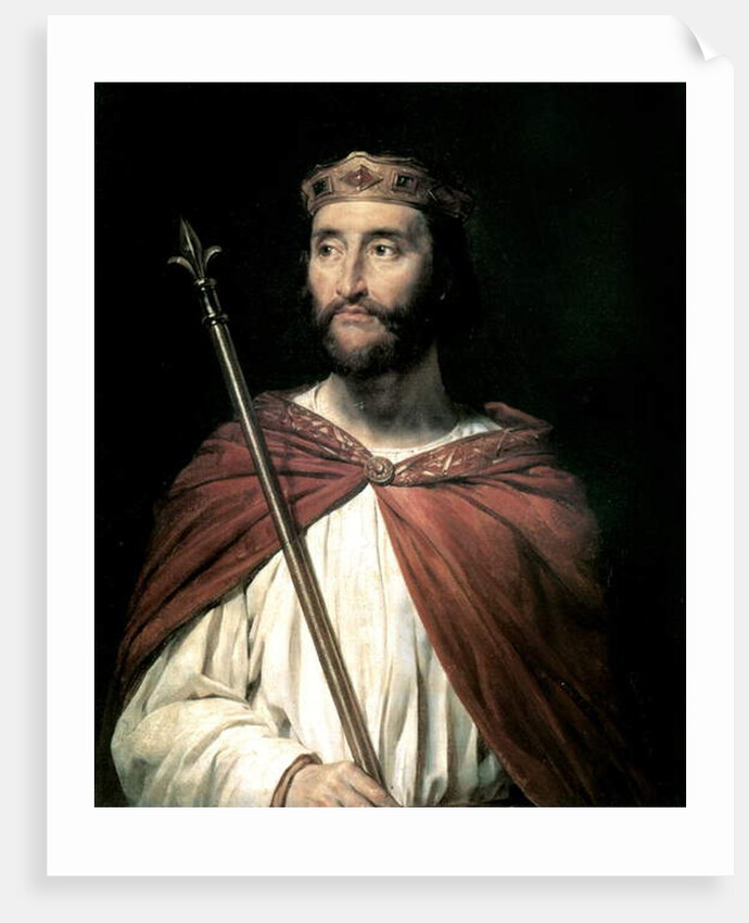 Charles III the Simple, 1838 by Georges Rouget