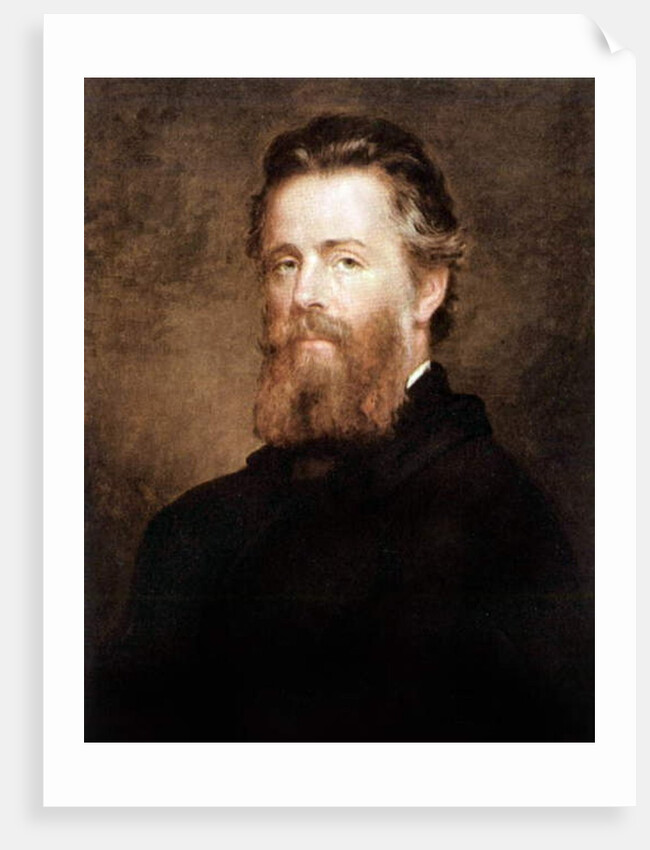 Herman Melville, c.1870 by Joseph Oriel Eaton