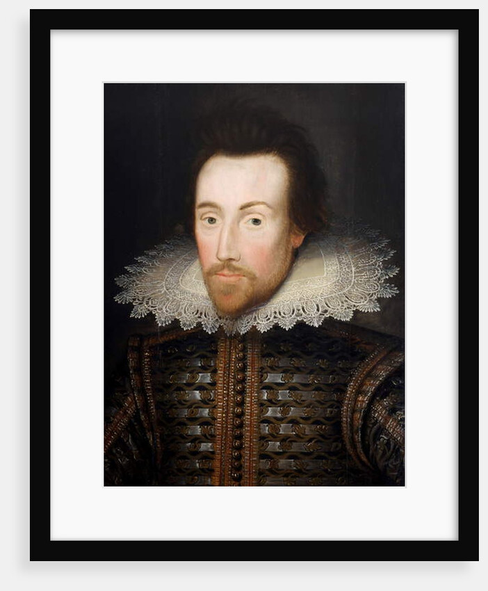 William Shakespeare, c.1610 by English School