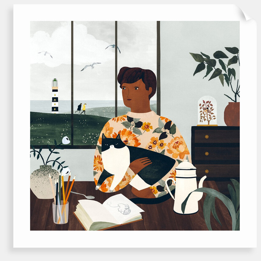 Cloudy Afternoon, 2019 by Léa Le Pivert