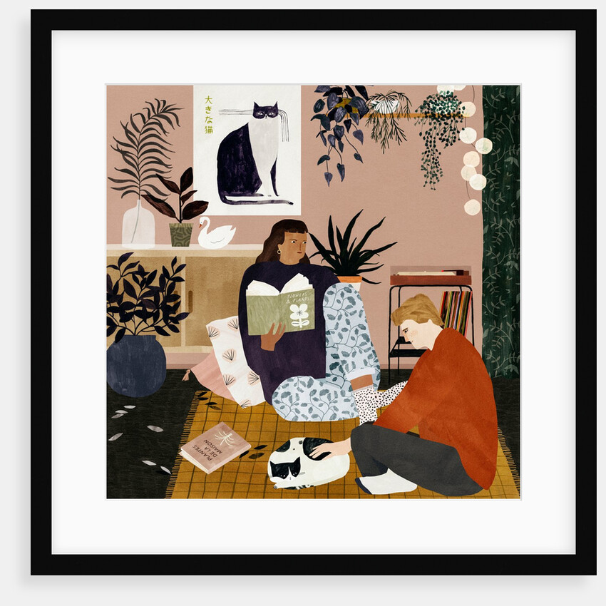 Cosy Evening, 2019 by Léa Le Pivert