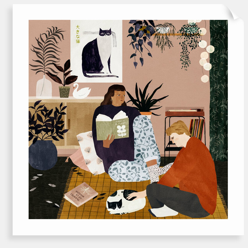 Cosy Evening, 2019 by Léa Le Pivert
